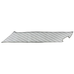 OLM Leather Look Kick Guard Protection Set with Silver Stitching FR-S 13-16 / BRZ 13-20 / 17-20 Toyota 86 | A.70056.4