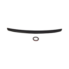 OLM Paint Matched Duckbill Spoiler w/ Carbon Fiber Center Line Crystal Black Silica WRX / STI 2015-2021 | A.70188.1-D4S
