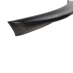 OLM Paint Matched Duckbill Spoiler w/ Carbon Fiber Center Line Crystal Black Silica WRX / STI 2015-2021 | A.70188.1-D4S