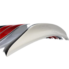OLM Paint Matched Duckbill Spoiler w/ Carbon Fiber Center Line Crystal White Pearl WRX / STI 2015-2021 | A.70188.1-K1X