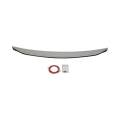 OLM Paint Matched Duckbill Spoiler w/ Carbon Fiber Center Line Crystal White Pearl WRX / STI 2015-2021 | A.70188.1-K1X