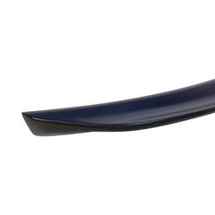 OLM Paint Matched Duckbill Spoiler w Carbon Fiber Center Line Lapis Blue WRX / STI 2015-2021 | A.70188.1-K3X