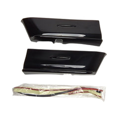 OLM Paint Matched Gloss Black Rear Bumper Lip Crystal Black Silica WRX / STI 2015-2021 | A.70191.1-D4S