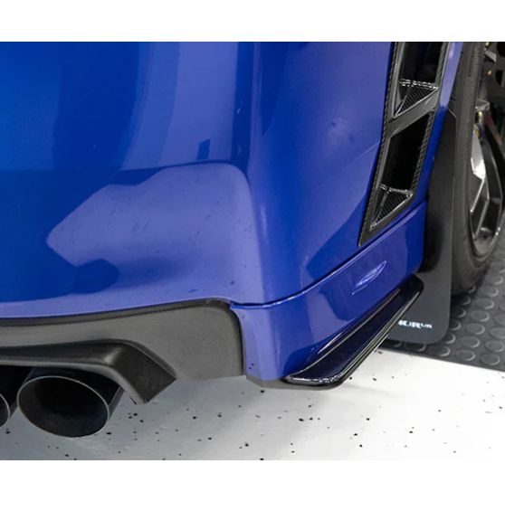 OLM Paint Matched Gloss Black Rear Bumper Lip Dark Grey Metallic WRX / STI 2015-2021 | A.70191.1-61K