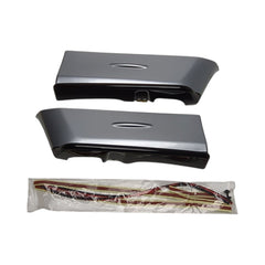 OLM Paint Matched Gloss Black Rear Bumper Lip Ice Silver Metallic WRX / STI 2015-2021 | A.70191.1-G1U