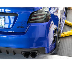 OLM Paint Matched Gloss Black Rear Bumper Lip Lapis Blue WRX / STI 2015-2021 | A.70191.1-K3X