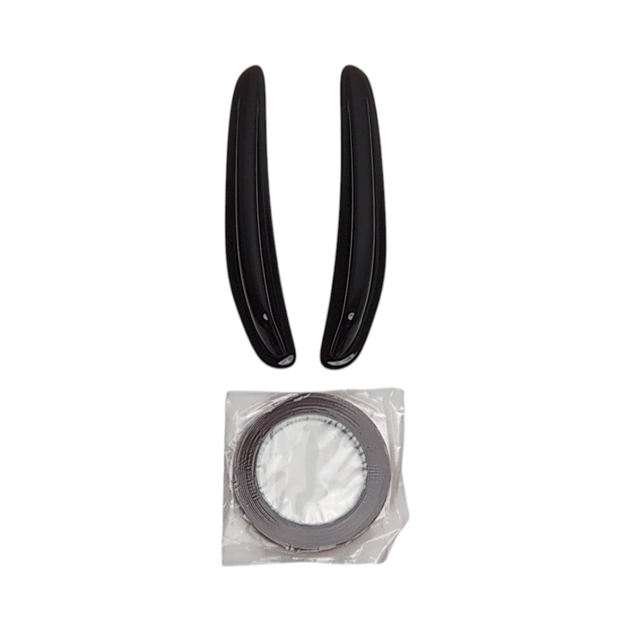 OLM Paint Matched JDM Style Canards Crystal Black Silica WRX / STI 2015-2021 | A.70065.4-D4S