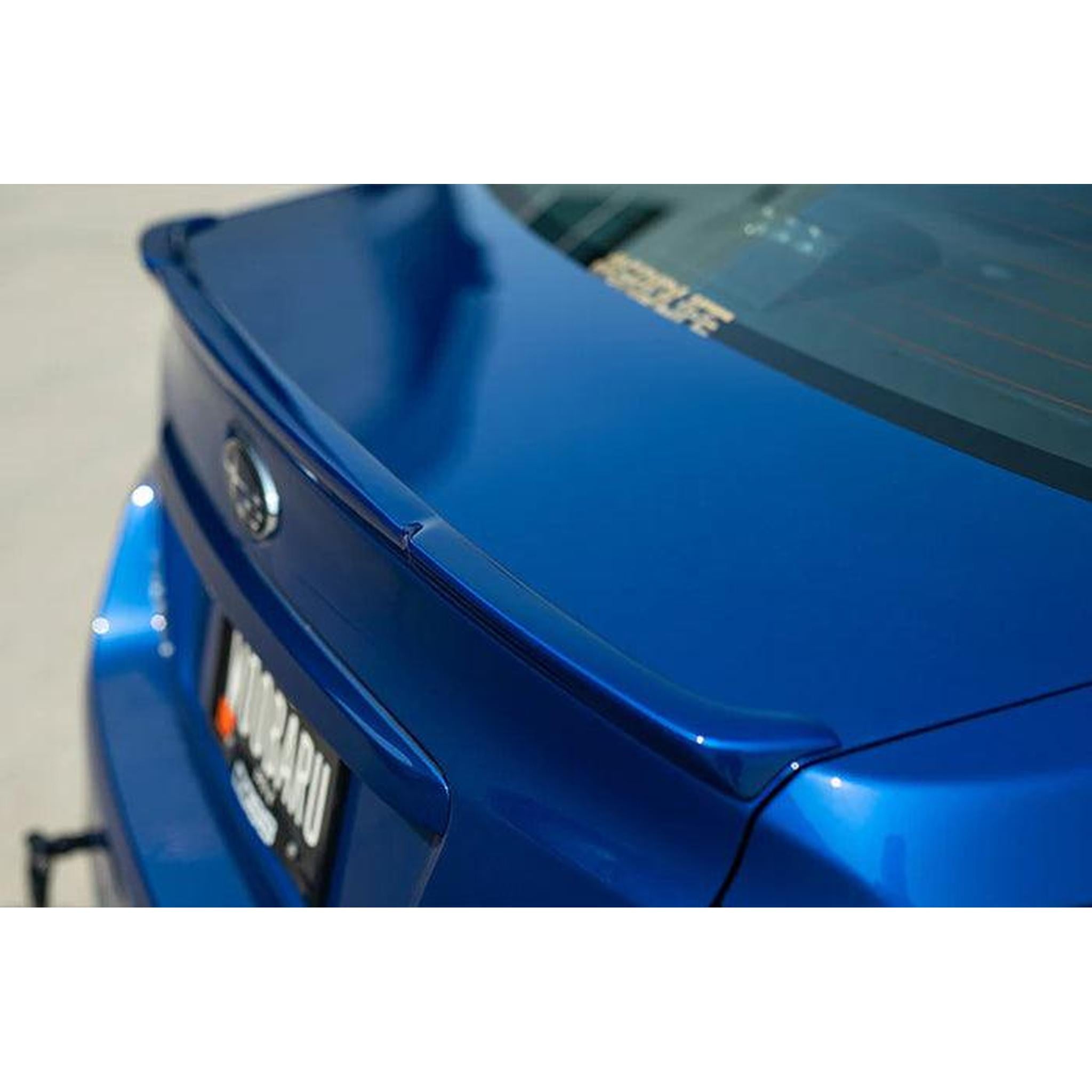 OLM RW Style Paint Matched Rear Trunk Spoiler Pure Red WRX / STI 2015-2021 | A.70226.1-M7Y