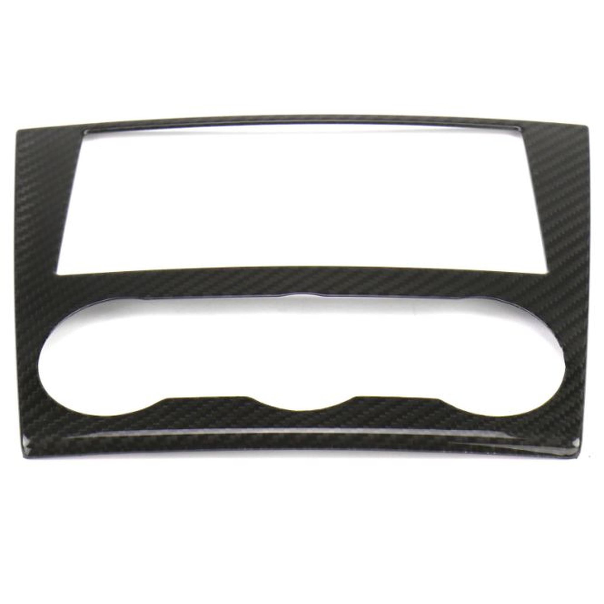 OLM S-Line Dry Carbon Fiber Radio and AC Control Cover WRX / STI 2015-2021 | DP1-WRX14-DCF