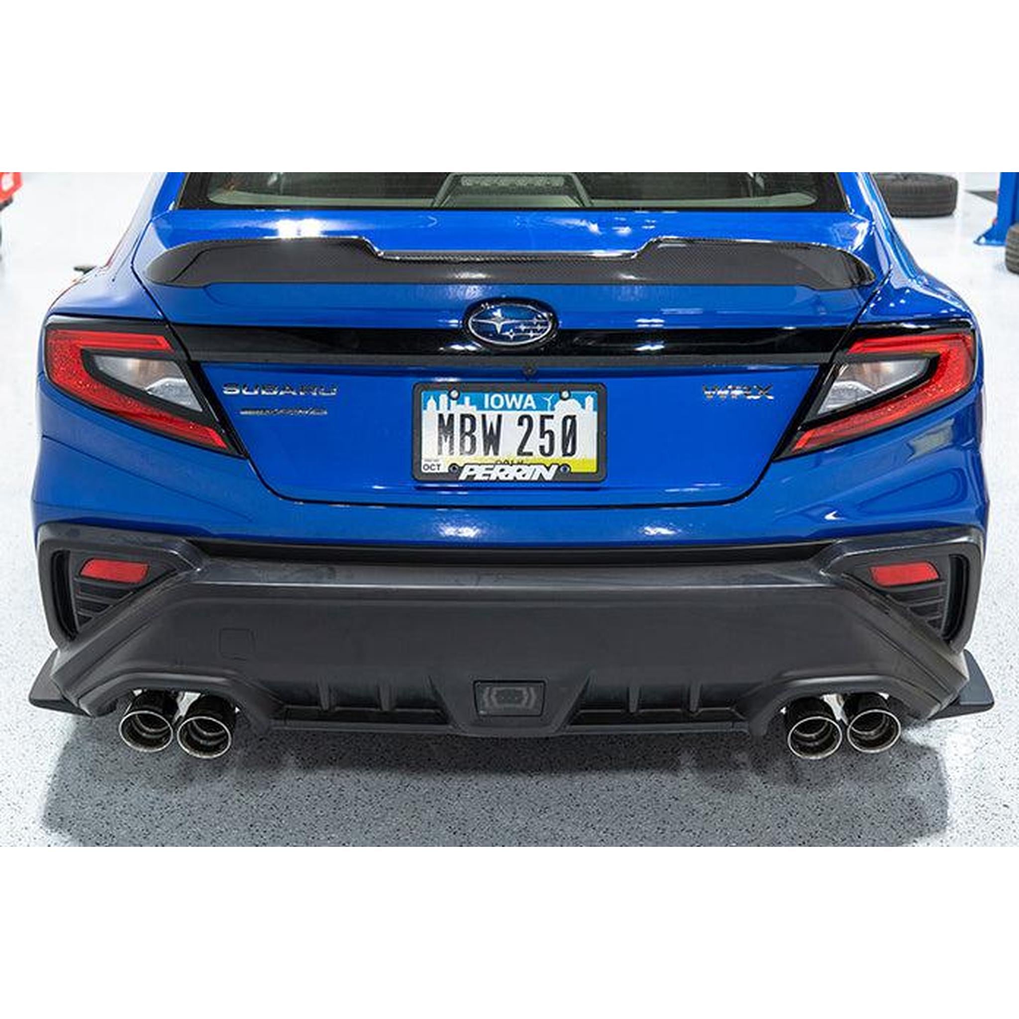 OLM S-Style Matte Black Rear Spats WRX 2022-2026 | B.47008.1