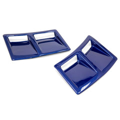 OLM S207 Style Paint Matched Rear Bumper Vent Inserts Lapis Blue WRX / STI 2015-2021 | S207RVNT-K3X
