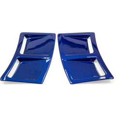 OLM S207 Style Paint Matched Rear Bumper Vent Inserts Lapis Blue WRX / STI 2015-2021 | S207RVNT-K3X