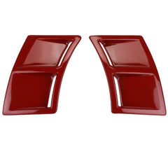 OLM S207 Style Paint Matched Rear Bumper Vent Inserts Lightning Red WRX / STI 2015-2021 | S207RVNT-C7P