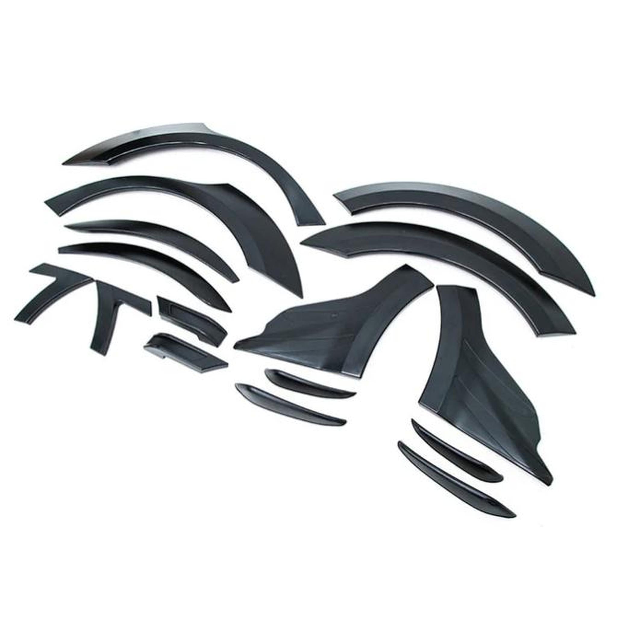 OLM S209 Style Fender Flare 12pc Set Unpainted Subaru WRX / STI 2015-2017 | A.70244.1-MB