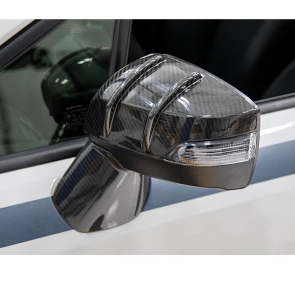 OLM STI RA-R Style Carbon Fiber Mirror Covers WRX / STI 2015-2021 | A.70186.1