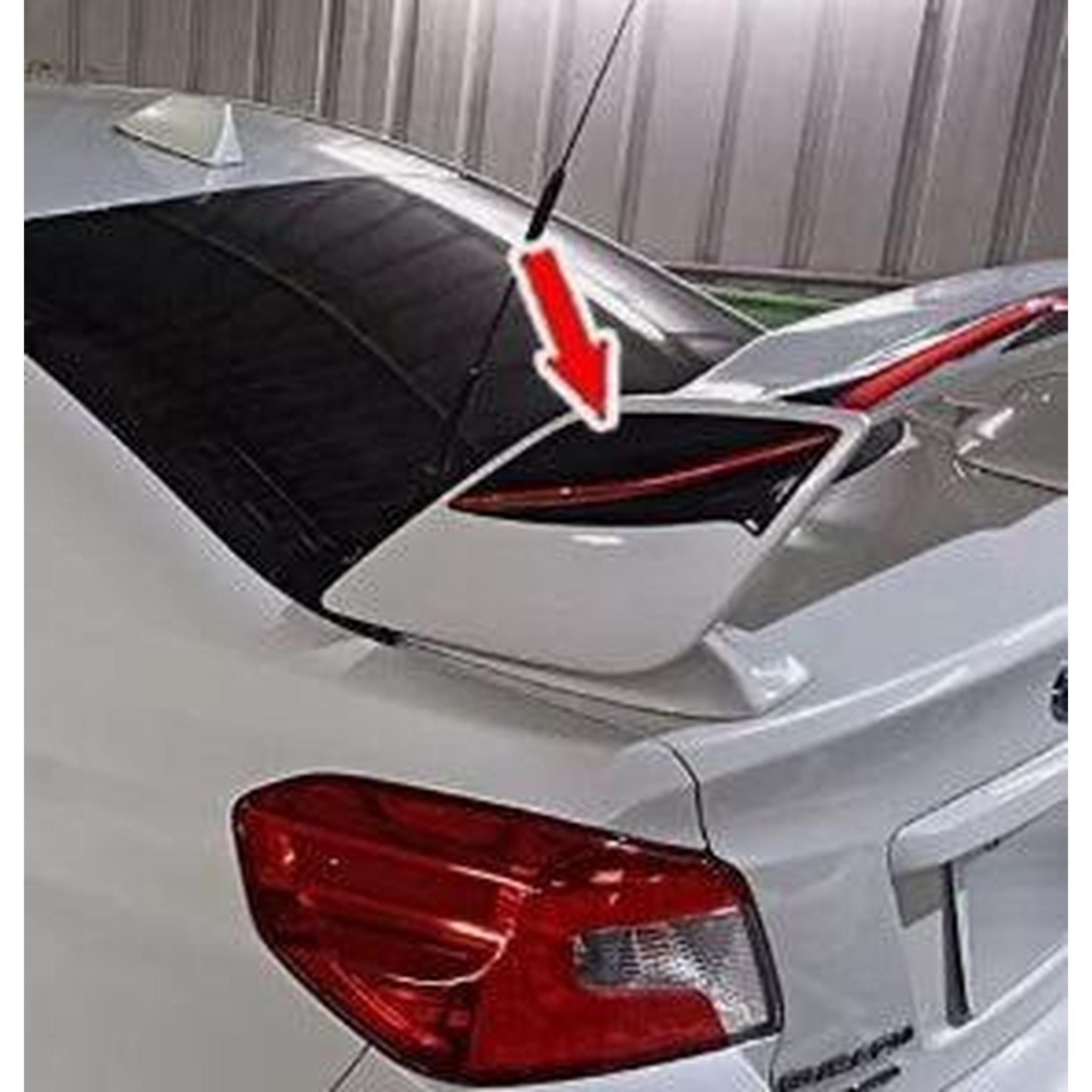OLM STI Redline Spoiler Side Fins Subaru WRX / STI 2015-2021