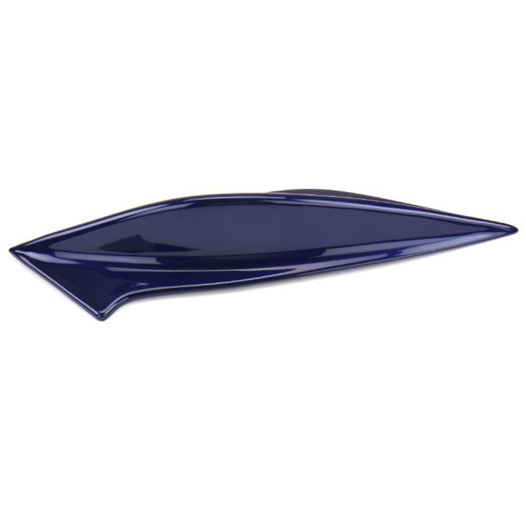 OLM STI Spoiler Side Fins Galaxy Blue Metallic WRX / STI 2015-2021 | 15STIFIN-E8H