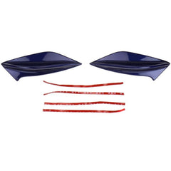 OLM STI Spoiler Side Fins Galaxy Blue Metallic WRX / STI 2015-2021 | 15STIFIN-E8H