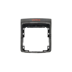 OLM Shifter Trim w/ Red WRX Logo Carbon Subaru WRX / STI 2015-2021 | 15WRX6MTTRIM-LOGOCF