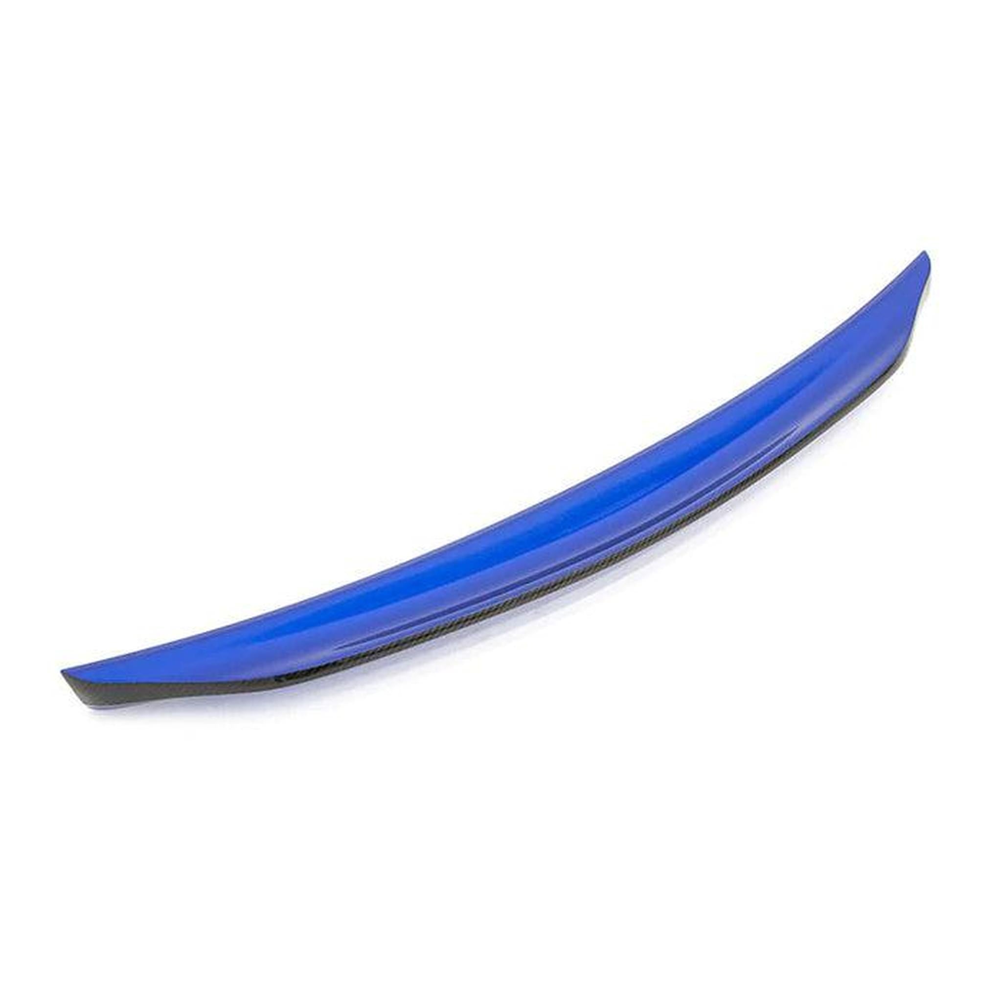 OLM Single Point Duckbill Trunk Spoiler Galaxy Blue Pearl WRX / STI 2015-2021 | A.70081.1-E8H
