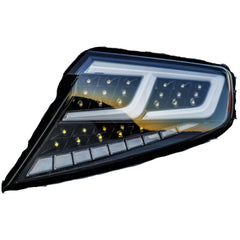 OLM Spec-AR LED Taillights with Clear Lens and White Bar Subaru WRX 2022-2026 | E.47002.1-CBCC