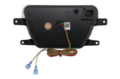 OLM V2 F1 Style Multifunction 4th Brake Light (Clear Lens Black Base White Bar) Toyota Supra 2020-2024 | A.70236.1-B