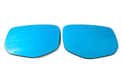 OLM Wide Angle Convex Mirrors w/ Turn Signals Defrosters (Blue) Subaru WRX 2022-2026 | B.47017.2
