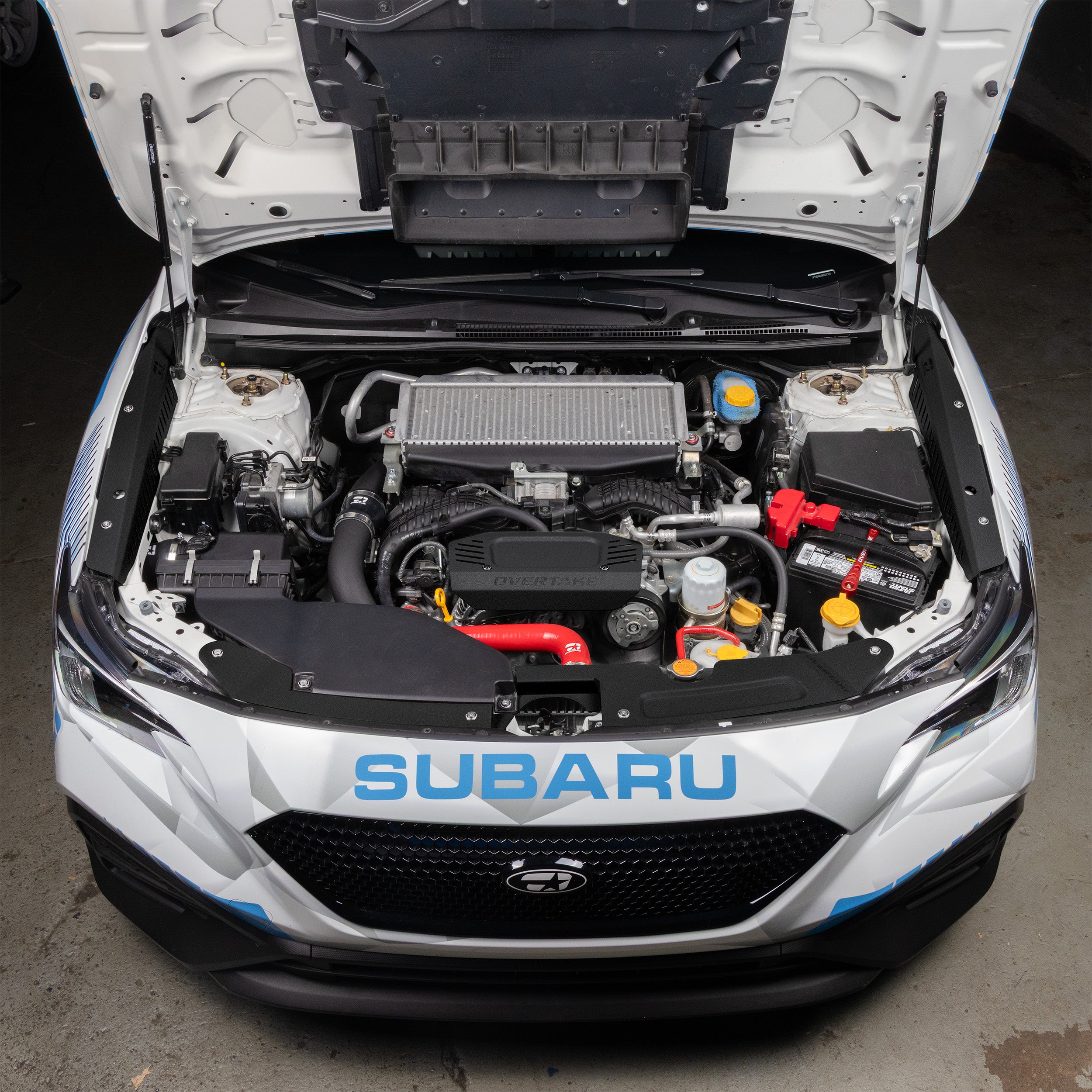 OVERTAKE Engine Bay Dress Up Kit - Black - Subaru 2022-2027 WRX | A11194BLK