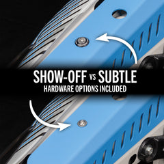 OVERTAKE Fender Shrouds - OVERTAKE Blue - Subaru 2022-2027 WRX | A11135BLU