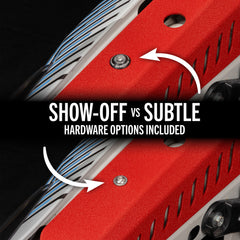 OVERTAKE Fender Shrouds - Red - Subaru 2022-2027 WRX | A11135RED