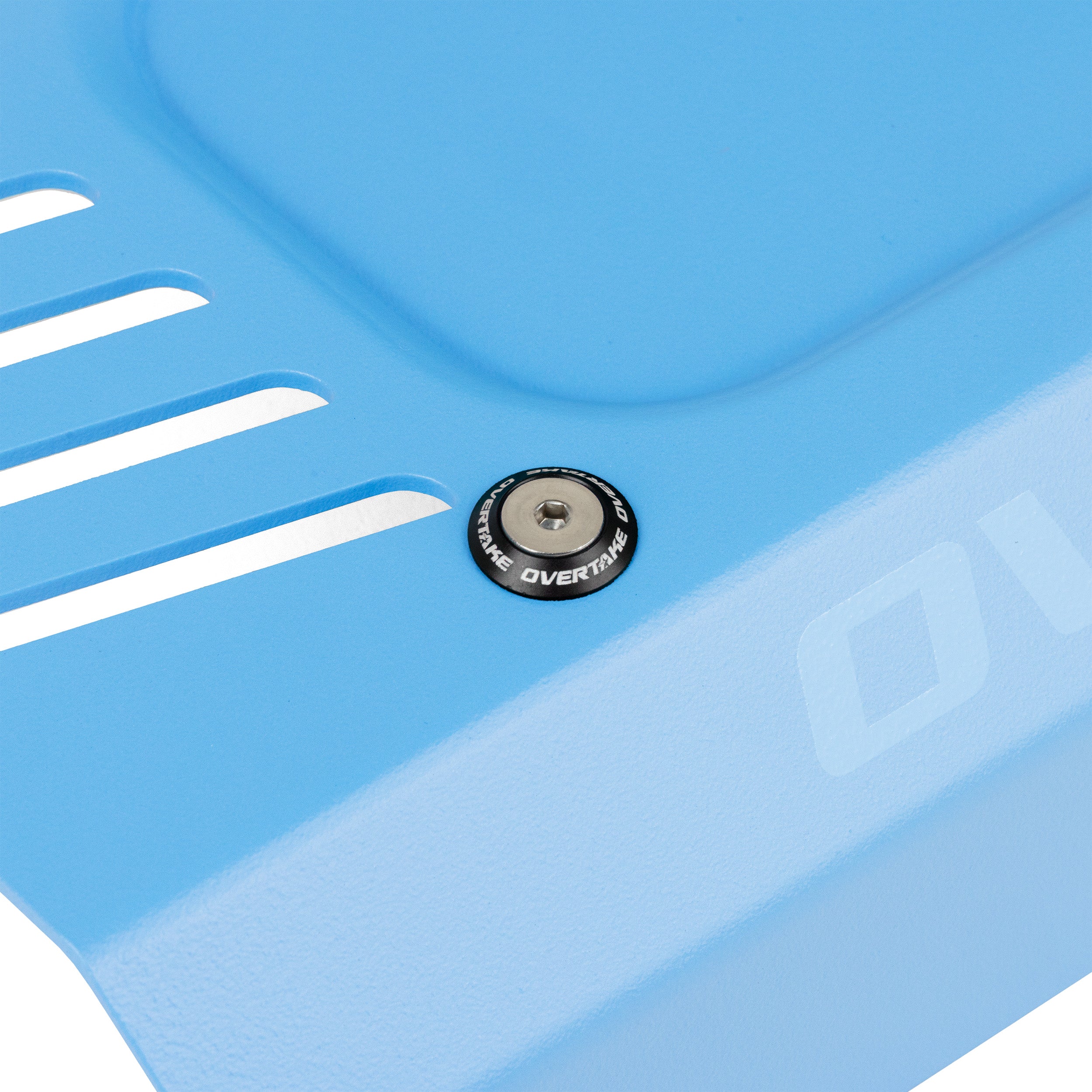 OVERTAKE Pulley Cover - OVERTAKE Blue - Subaru 2022-2027 WRX | A11137BLU