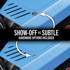 OVERTAKE Pulley Cover - OVERTAKE Blue - Subaru 2022-2027 WRX | A11137BLU
