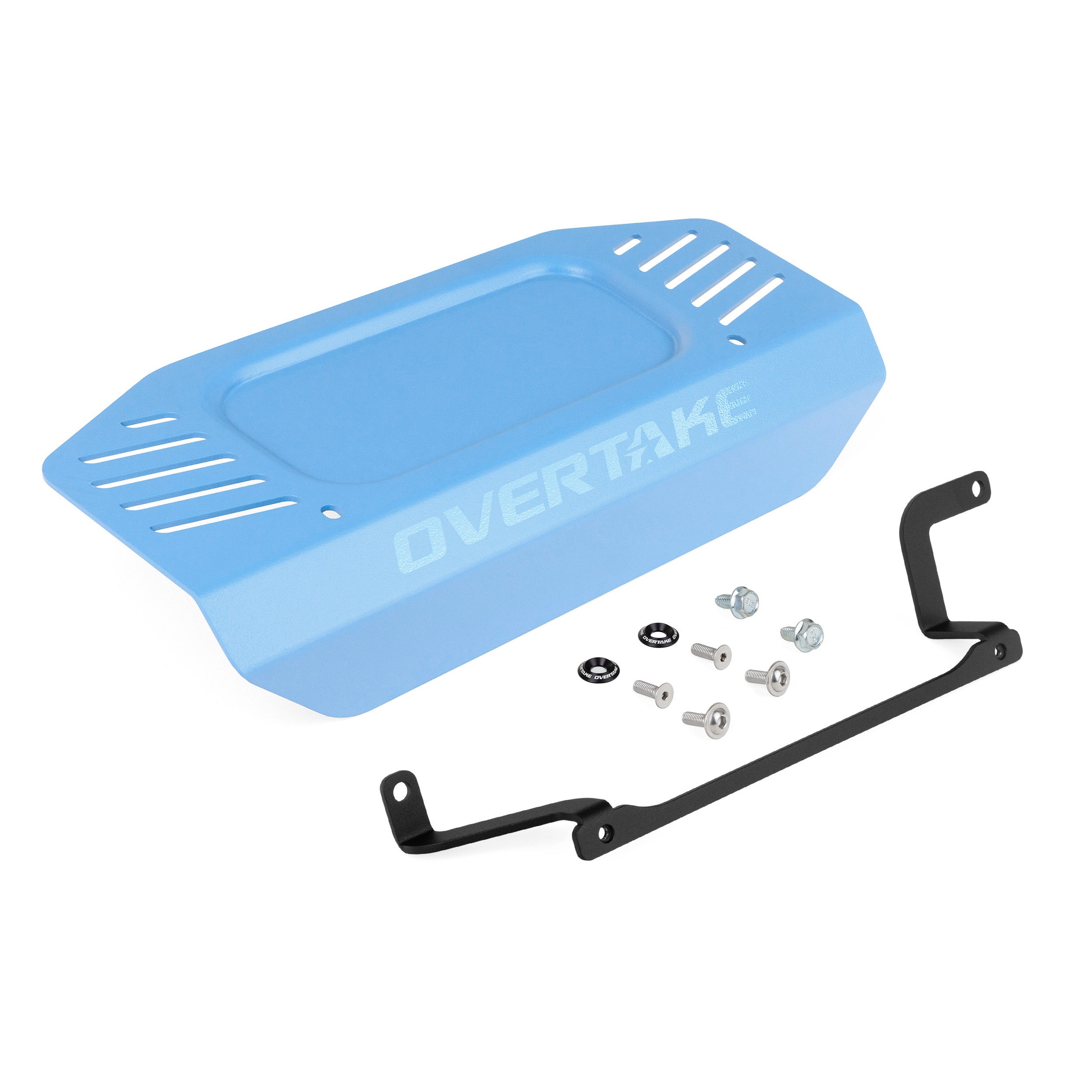 OVERTAKE Pulley Cover - OVERTAKE Blue - Subaru 2022-2027 WRX | A11137BLU
