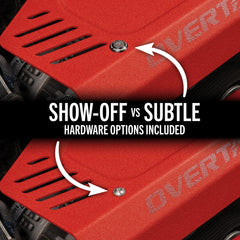OVERTAKE Pulley Cover - Red - Subaru 2022-2027 WRX | A11137RED