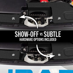 OVERTAKE Radiator Shroud - Black - Subaru 2022-2027 WRX | A11136BLK