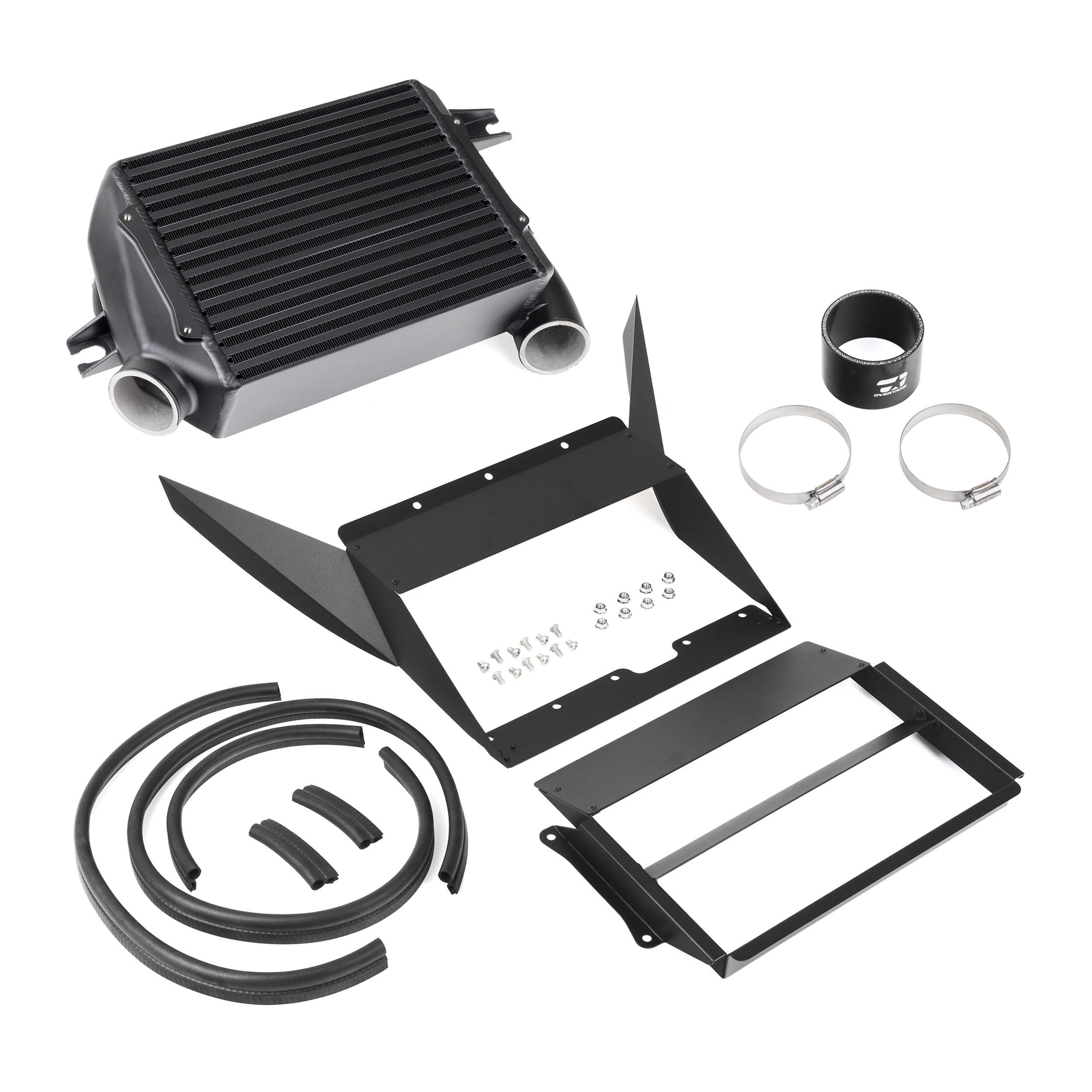 OVERTAKE Top Mount Intercooler Black Subaru 2015-2021 WRX / 2014-2018 Forester XT | A10384BLK