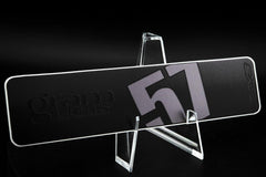 Overnight.Crew Rays Gram Lights 57DR/57CR Spoke Stickers (4 PCS) - Smoke