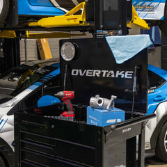 Overtake 22" Silver Sticker Overtake Text | A10491SLV