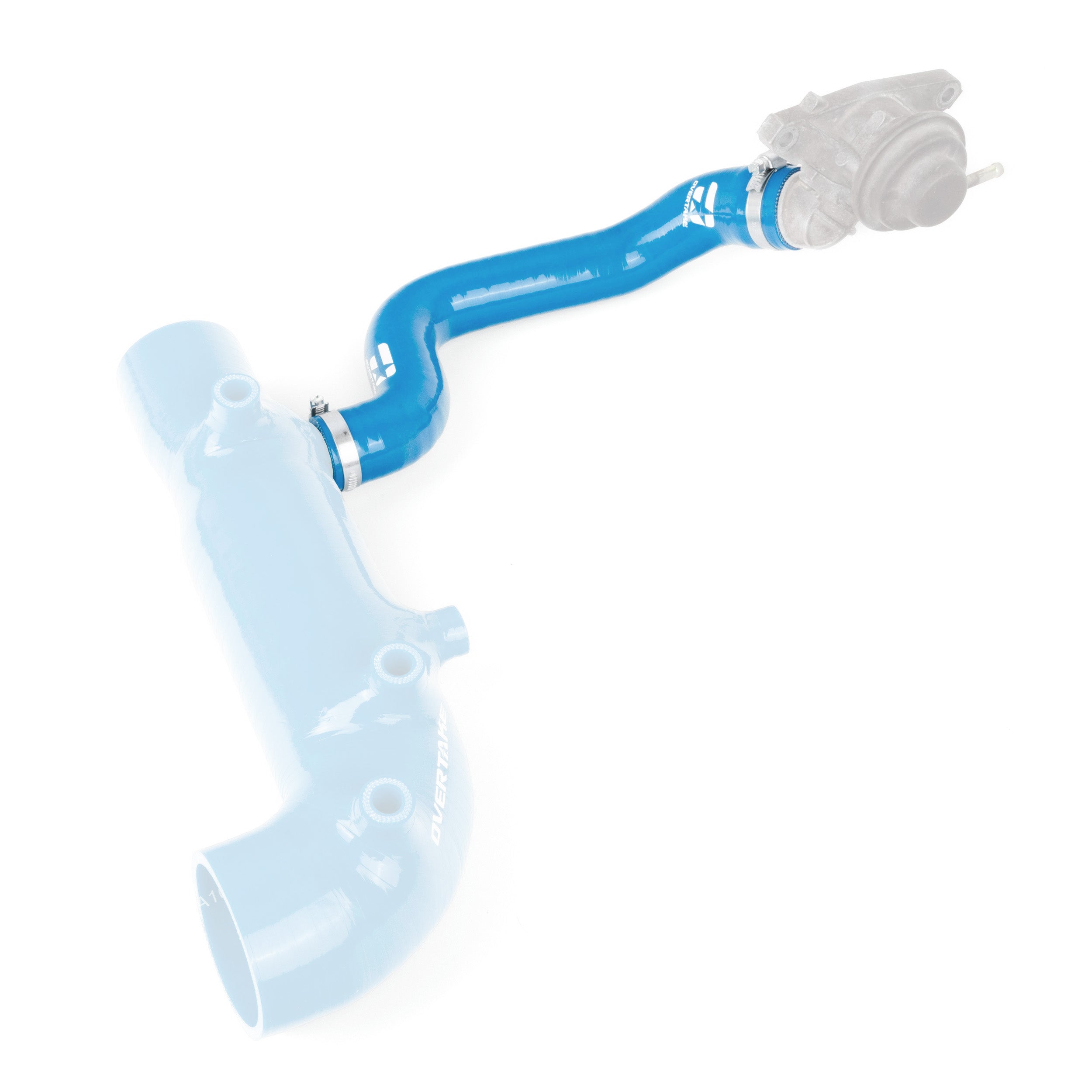 Overtake Bypass Valve Recirculation Hose Red Subaru WRX 2002-2007 / STI 2004-2021 | A10662BLU