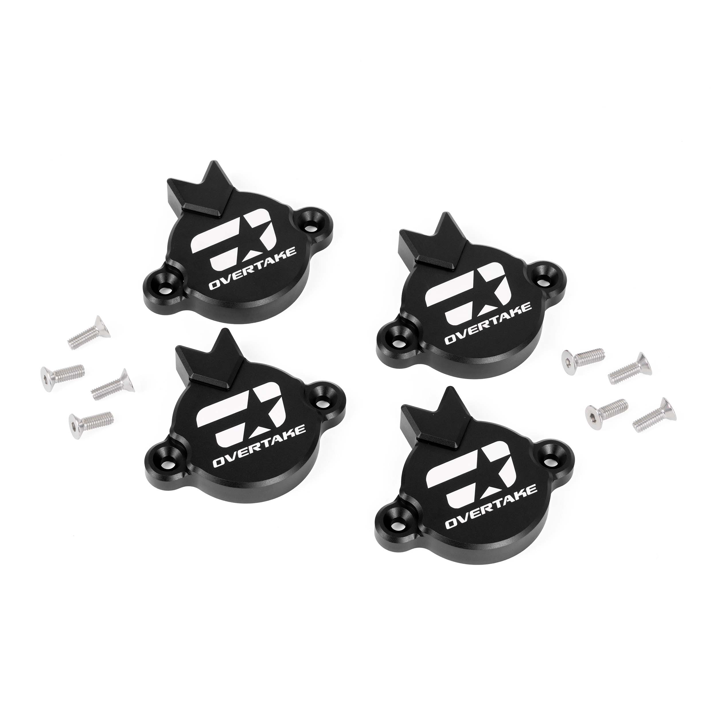 Overtake Cam Solenoid Covers Black Subaru WRX 15-26 / BRZ/FR-S/86 2013-2027 | A10910BLK