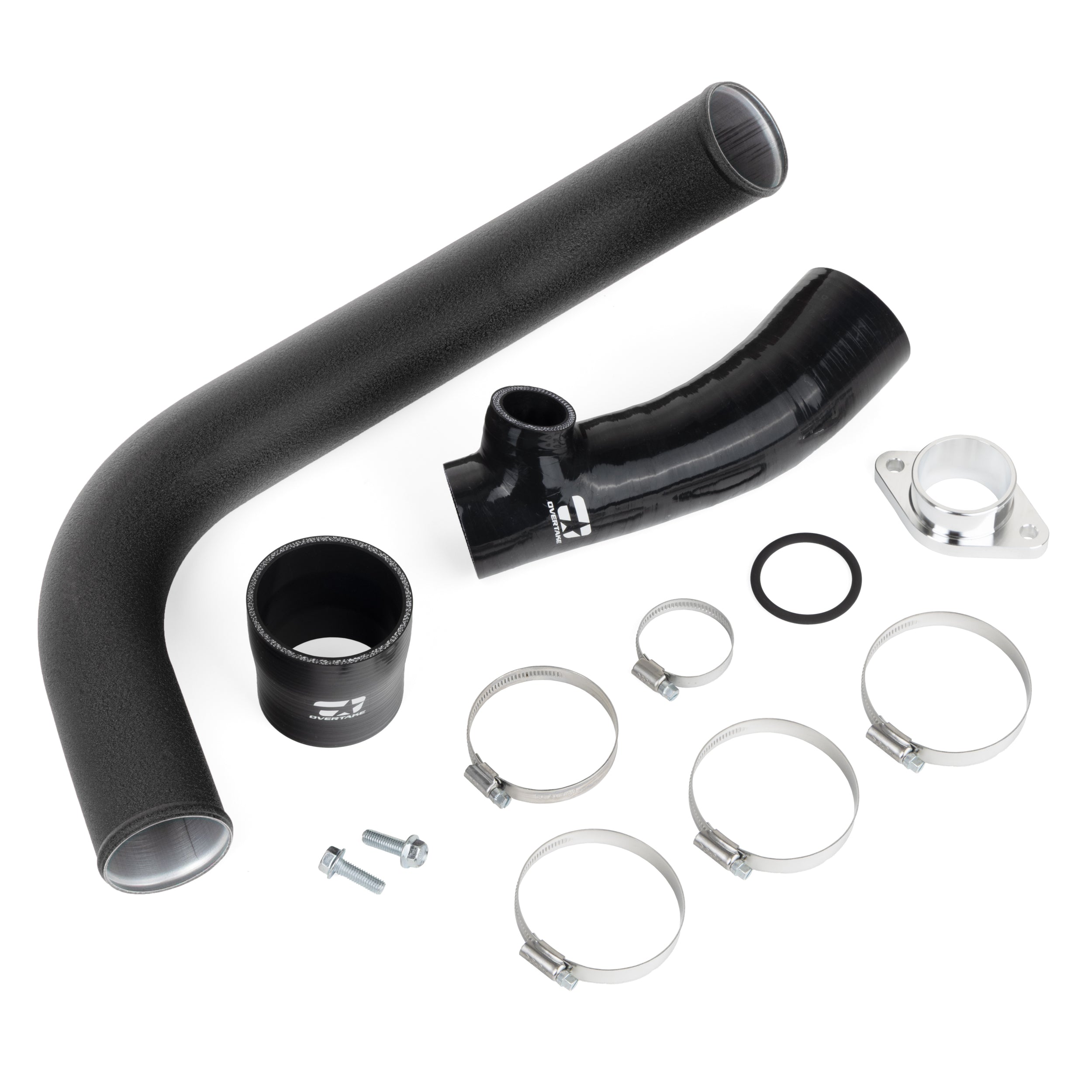 Overtake Charge Pipe Kit Black Subaru WRX 2015-2021 | A10423BLK
