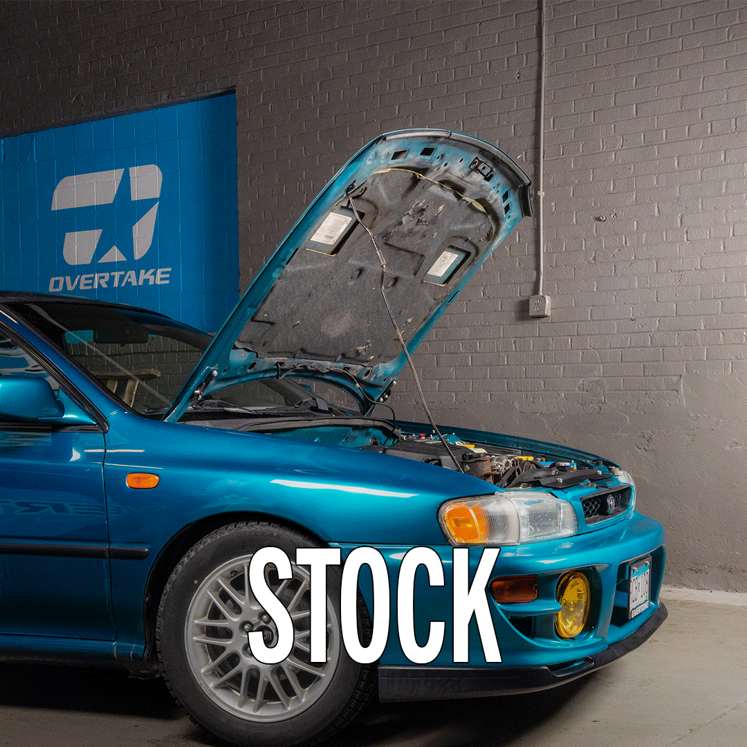 Overtake Hi-Lift Hood Struts Lightweight Subaru 1993-2001 Impreza / 1998-2002 Forester | A108275LTW