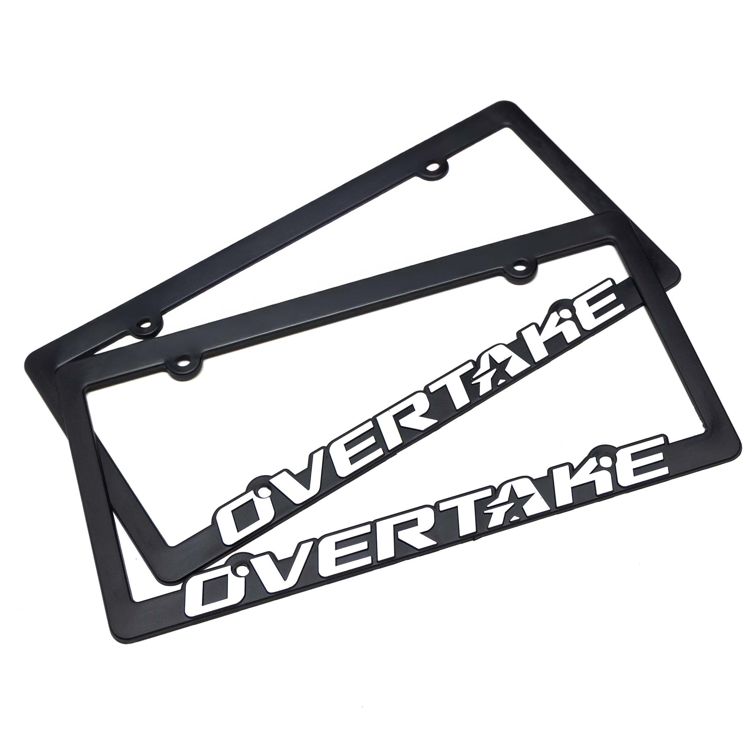 Overtake License Plate Frames | A10278