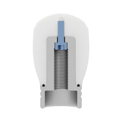 Overtake ModKnob Weighted Delrin Shift Knob - Short Black - MT Subaru | A10676BLK