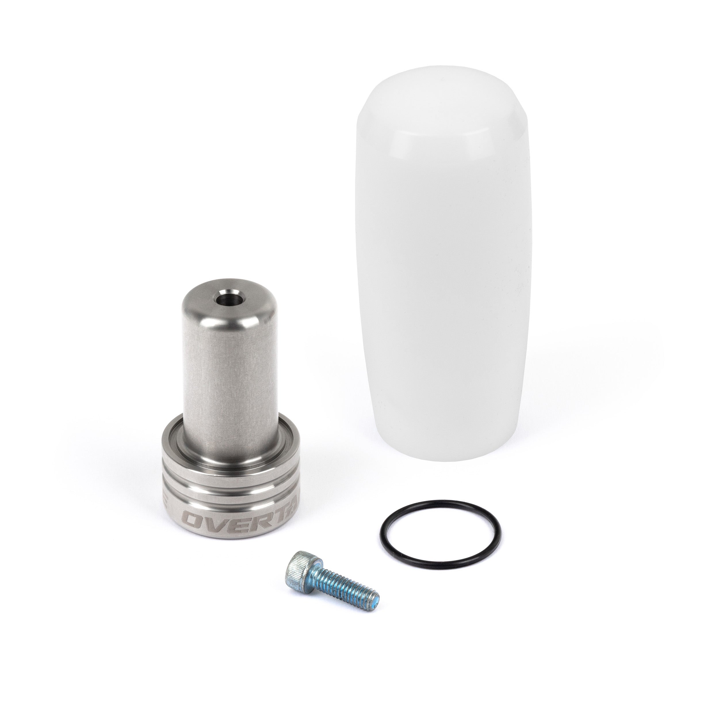 Overtake ModKnob Weighted Delrin Shift Knob Tall White MT Subaru | A10675WHT