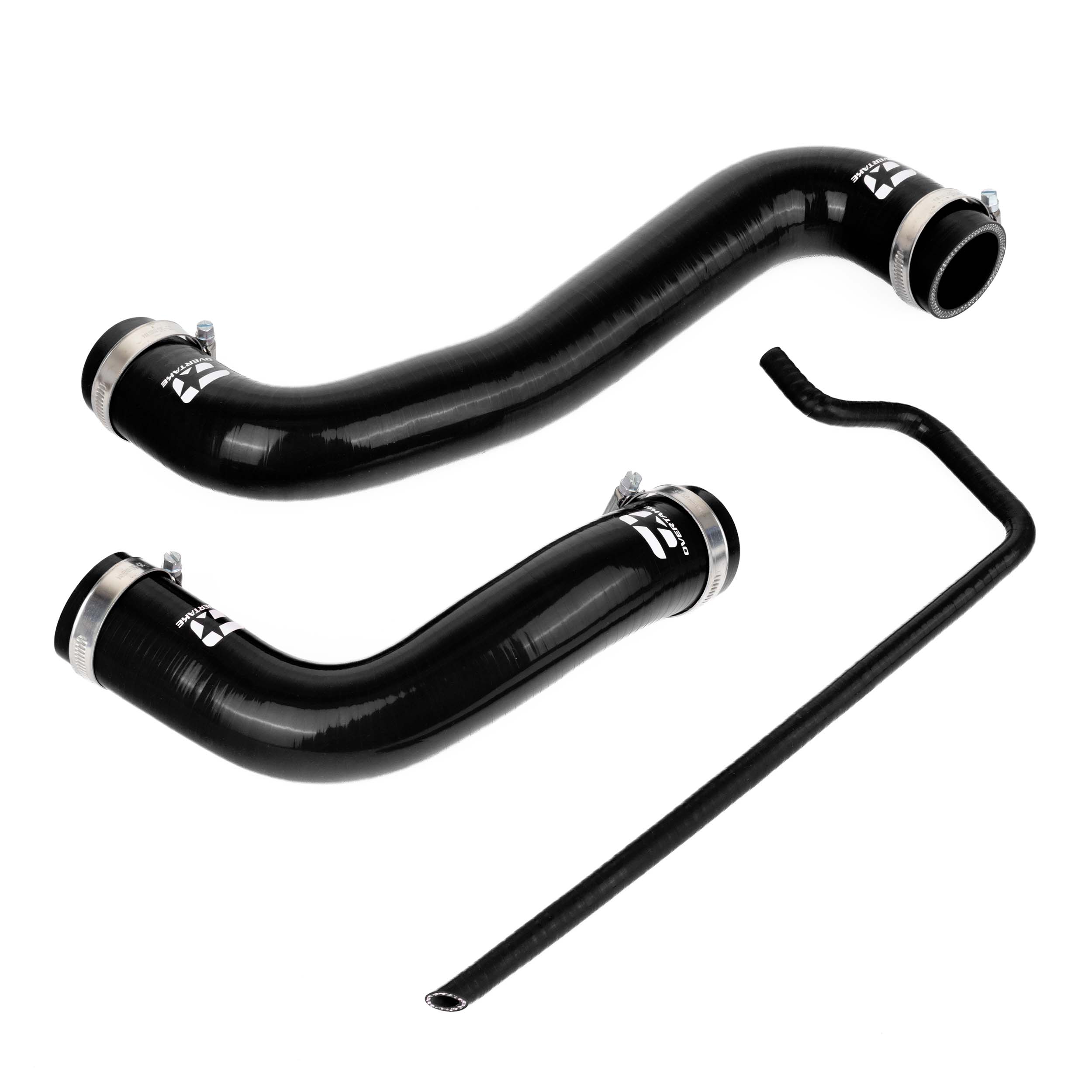 Overtake Radiator Hose Kit Black Subaru Legacy GT / Outback XT 2005-2009 | A10983BLK
