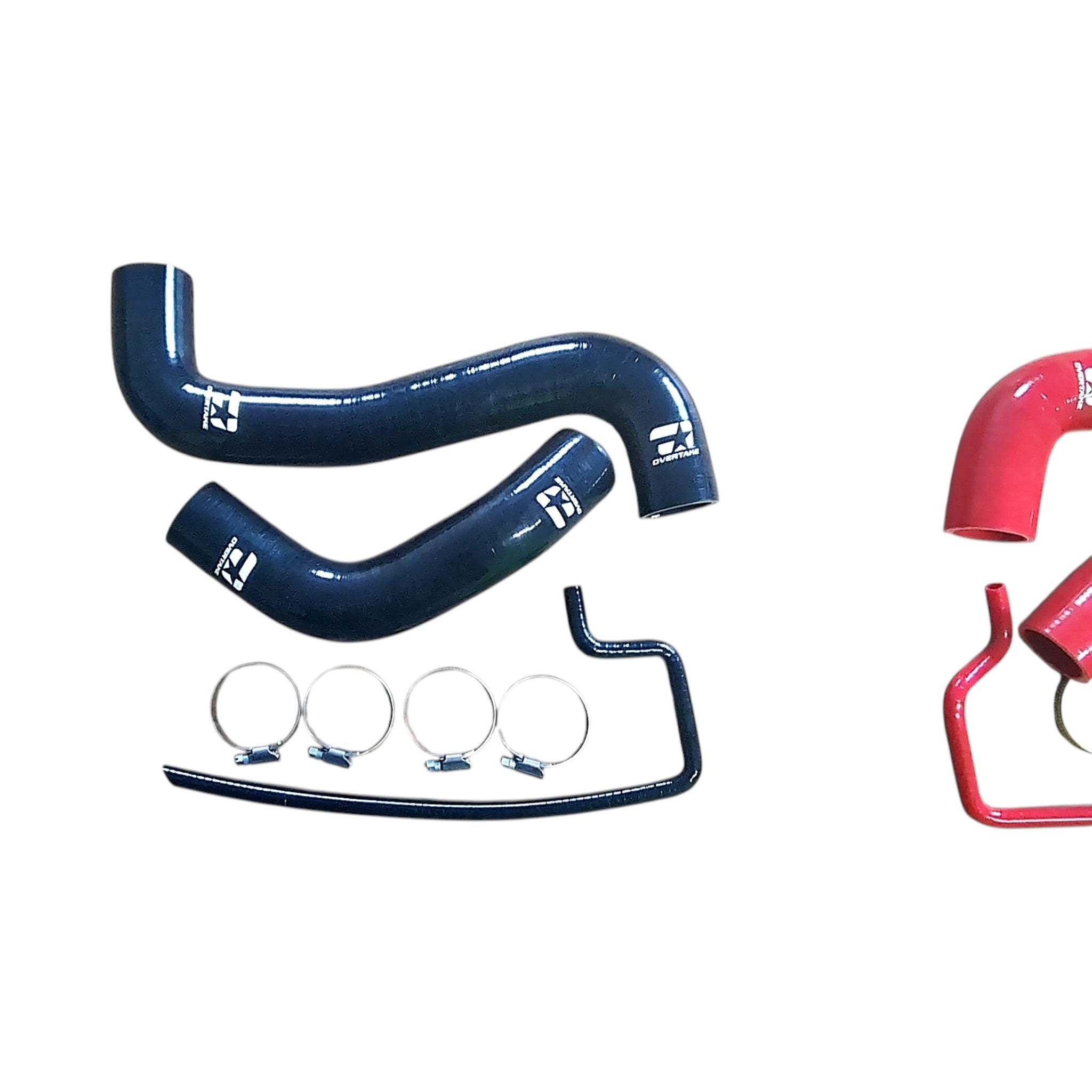Overtake Radiator Hose Kit Black Subaru WRX 08-14 / STI 08-21 / FXT 09-13 | A10127BLK