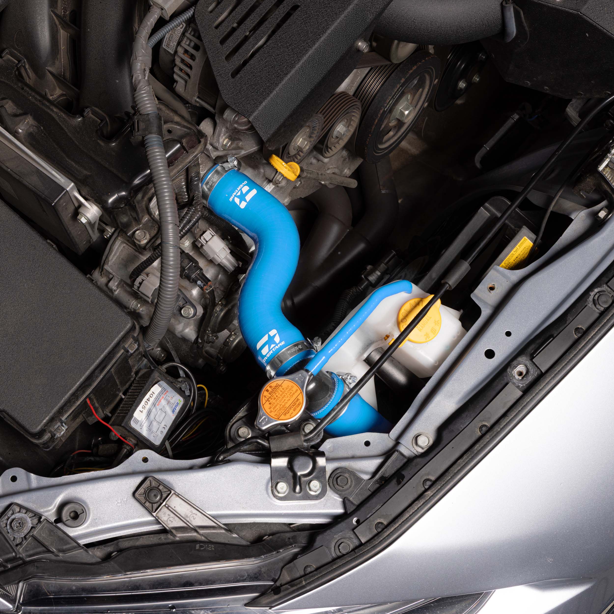 Overtake Radiator Hose Kit Blue Toyota 86 / GR86 17-26 / Subaru BRZ 13-26 / Scion FR-S 13-16 | A10295BLU