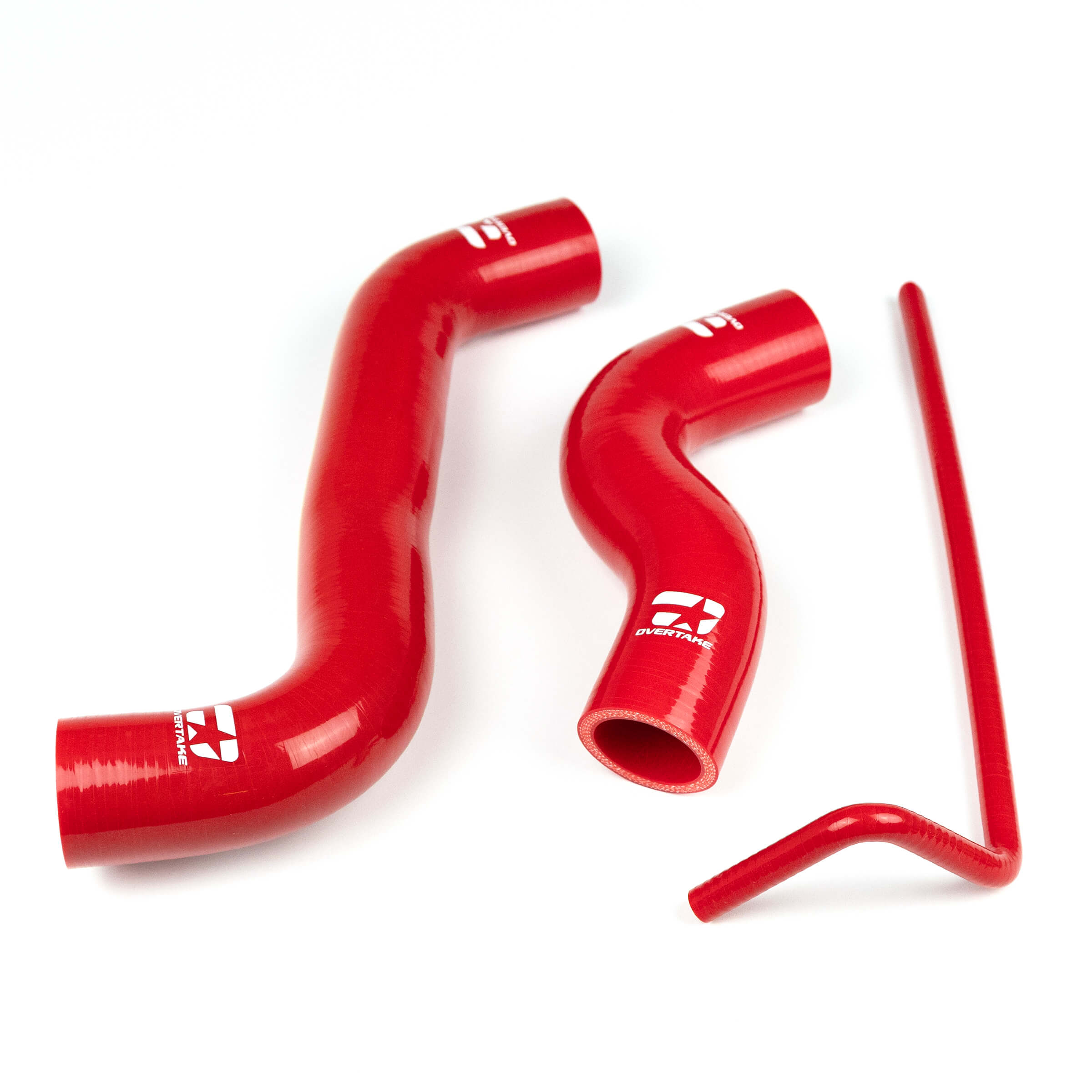 Overtake Radiator Hose Kit Red Subaru WRX 15-21 / Forester XT 14-18 | A10129RED