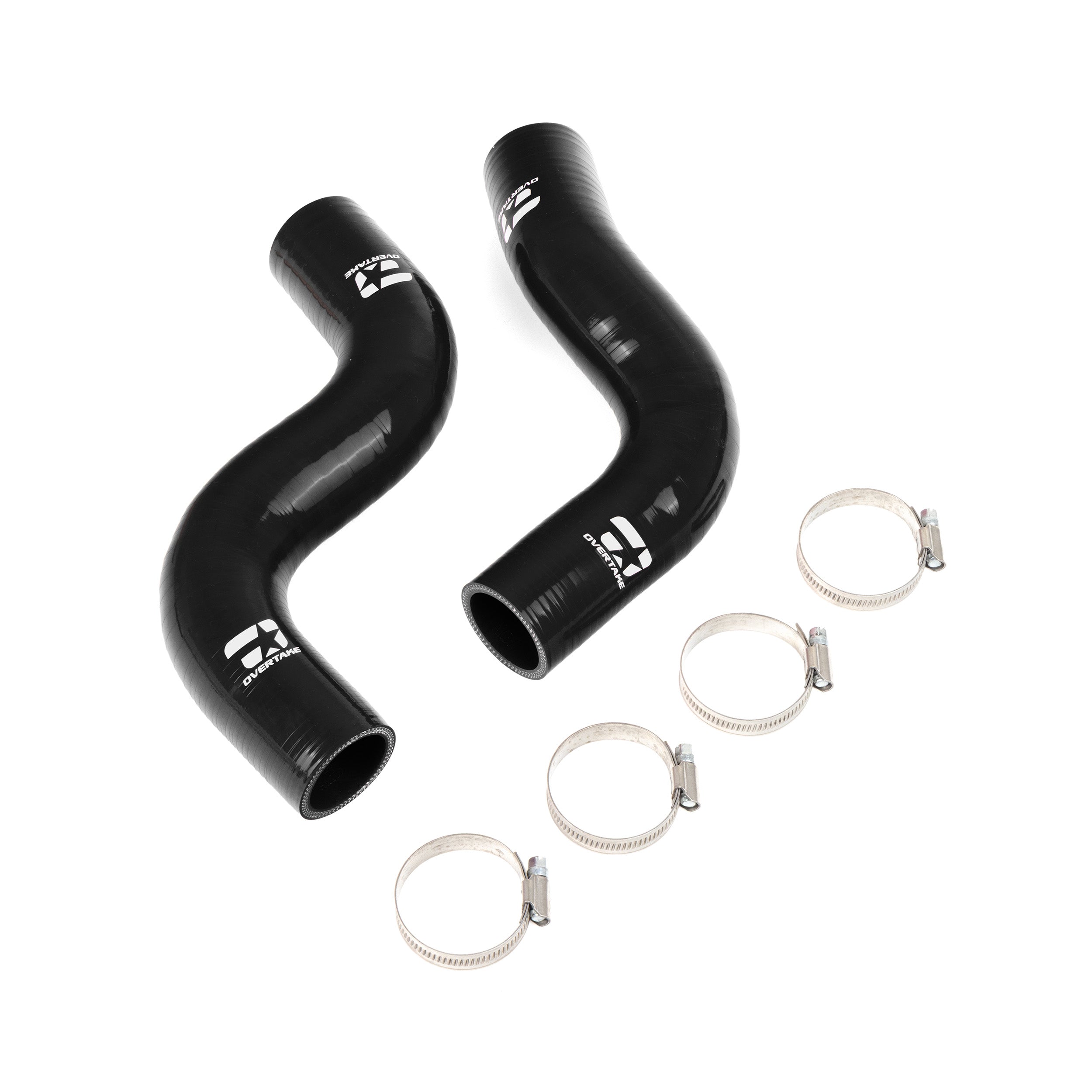 Overtake Radiator Hose Kit - Subaru 2018-23 Crosstrek - Black | A10658BLK